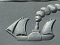 Seal of California (Steamship Detail), 1998, Elihu Harris State Office Building, Oakland, California
