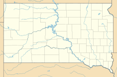 Oglala Dam is located in South Dakota
