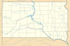 Ola, South Dakota is located in South Dakota