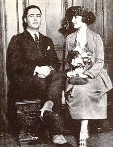 Alice Joyce & Husband 1921