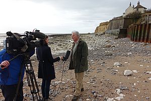 BBC Interview at Cuckmere Haven, February 2016