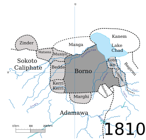 Borno in 1810