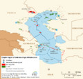 Caspian region oil and natural gas infrastructure