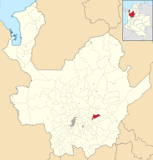 Location of the municipality of Alejandría in the Antioquia Department