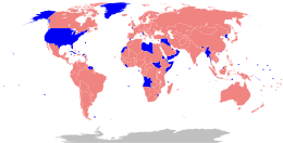 Countries with VAT