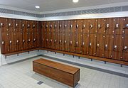 Dulwich leisure center lockers