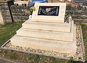 Eddie Cochran Memorial, Rowden Hil, Chippenham - May 2021