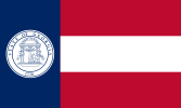 Flag of the State of Georgia (1920-1956)