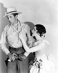 Gary Cooper and Mary Brian in The Virginian 1929