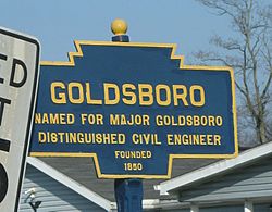 Official logo of Goldsboro, Pennsylvania