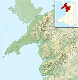 Llyn Nantlle Uchaf is located in Gwynedd
