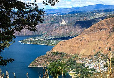 Hike down from the east rim to Lake Atitlan-Panajachel (6849886486)