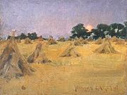 Norman Garstin - Haycocks And Sun 1886