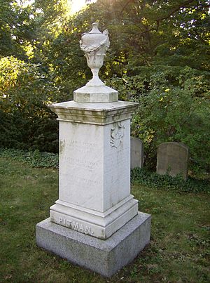 Pitman family marker, Mount Auburn Cemetery (4402353191)