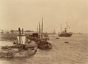 Rangoon river moulmein steamer1895