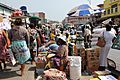 Street Outside Makola Market, Accra, Ghana