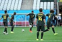 Training Brazilian national team before the match against Croatia at the FIFA World Cup 2014-06-11 (3)