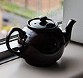 Black tea pot cropped