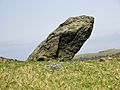 Celtic maen hir or cairn at Cwm Rhaeadr Fawr (valley near Aber Falls), Gwynedd, Wales 30