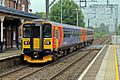East Midlands Trains Class 153, 153357, Alsager railway station (geograph 4524911)