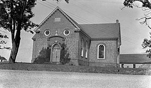 Farnham Church (Episcopal), State Routes 602 & 607, Farnham (Richmond County, Virginia)