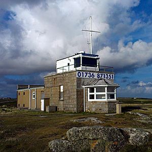 Gwennap Head coastwatch station August 2013