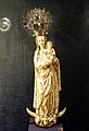 Madonna with Child, anonymous Filipino artist, 1600s AD, ivory, silver - Cathedral of Seville - Sevilla, Spain - DSC07641