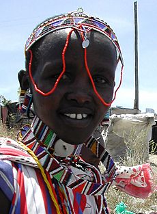 Masai woman in Nairobi