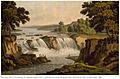 PR Great Falls of the Potomac aquatint by George Beck 1802