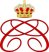 Royal Monogram of Princess Charlene of Monaco.svg