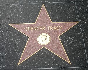 Spencer tracy walk of fame star