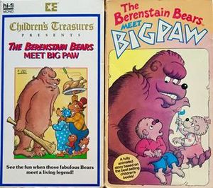 The Berenstain Bears Meet Bigpaw - VHS releases