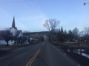 Adin, as seen from California State Route 139 heading North