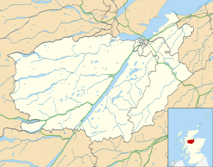 Cameron Barracks is located in Inverness area