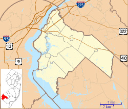 Centerton, New Jersey is located in Salem County, New Jersey