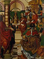 Master of Sigena - Jesus amongst the Doctors of the Law - Google Art Project