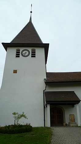 The Reformed church of Saint-Maurice at Penthaz