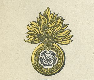 Royal Fusiliers cap badge 1941