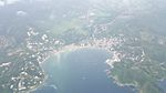 San Juan del Sur, Nicaragua. View from SANSA Flight (Liberia-Costa Esmeralda)