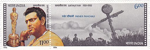 Satyajit Ray 1994 stamp of India