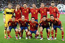 Spain national football team Euro 2012 final