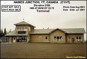 Terminal, Haines Junction airport, Yukon 2