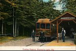 Trolley at Harvey's Lake PA 1912