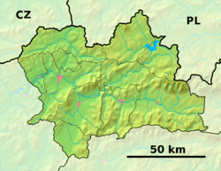 Žilina is located in Žilina Region