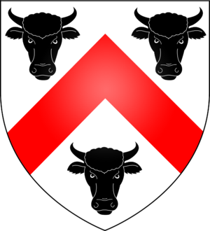 Arms of the Boleyn family of London