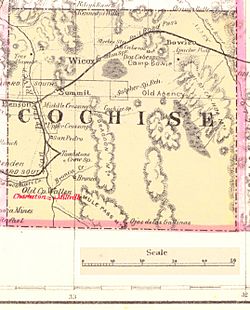 Cochise County, Arizona 1882 (Charleston-Millville)