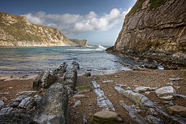 Dorset Coast Man-O-War Bay