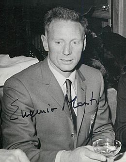 Eugenio Monti signed