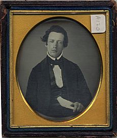 Henry Ward Beecher daguerreotype