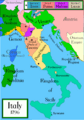 Italy 1796 AD